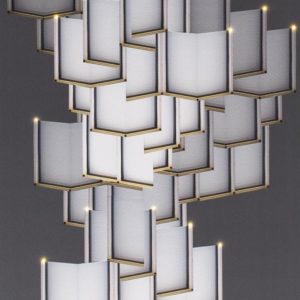 Meystyle Lattice Systems Chandelier behang
